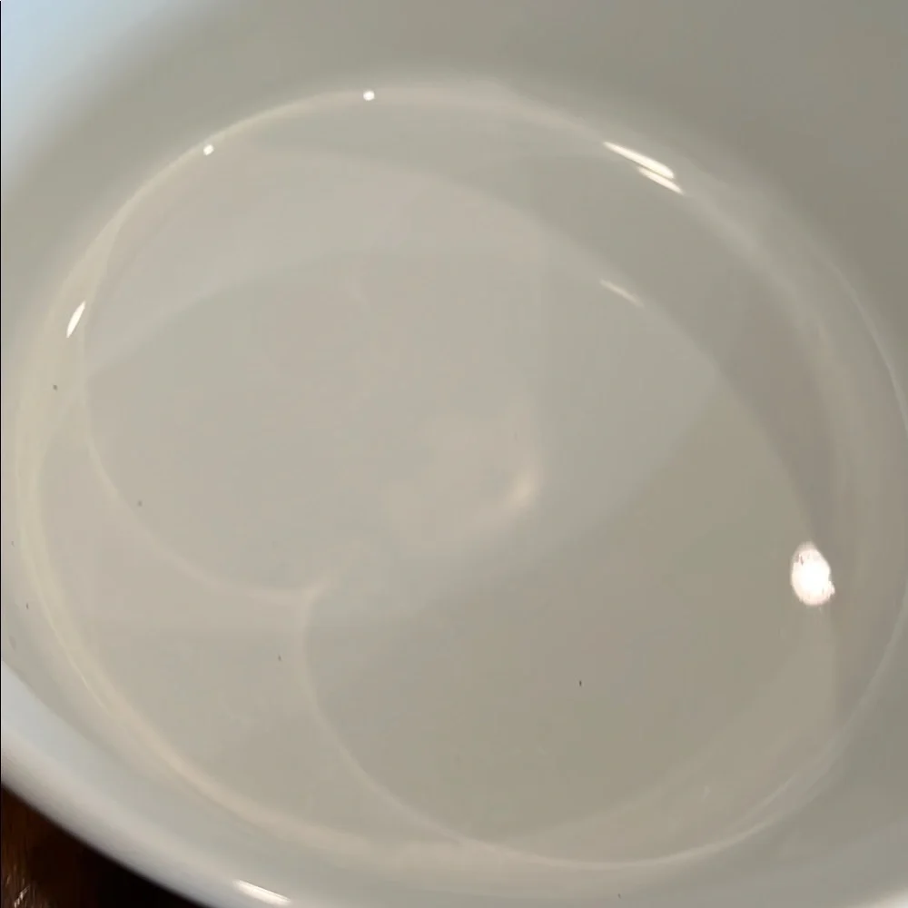 White and Corning Ware Bakeware with Glass Lid F1B